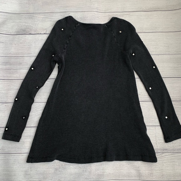 Soft Surroundings Black Reflections Blouse - Picture 3 of 6